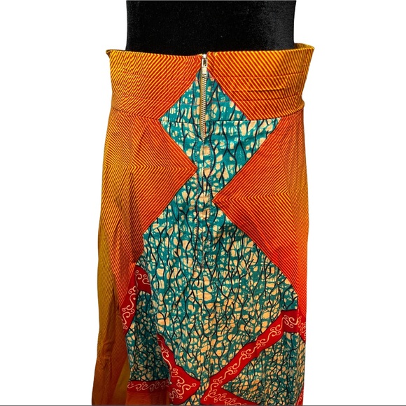 Rahyma African High Low Maxi Skirt NWT Juneteenth - Picture 5 of 8
